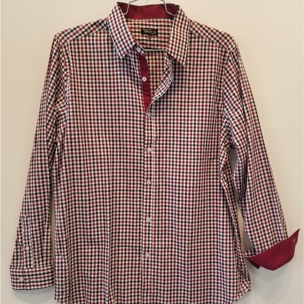 Galaxy By Havic Men's Long Sleeve‎ Shirt Size L